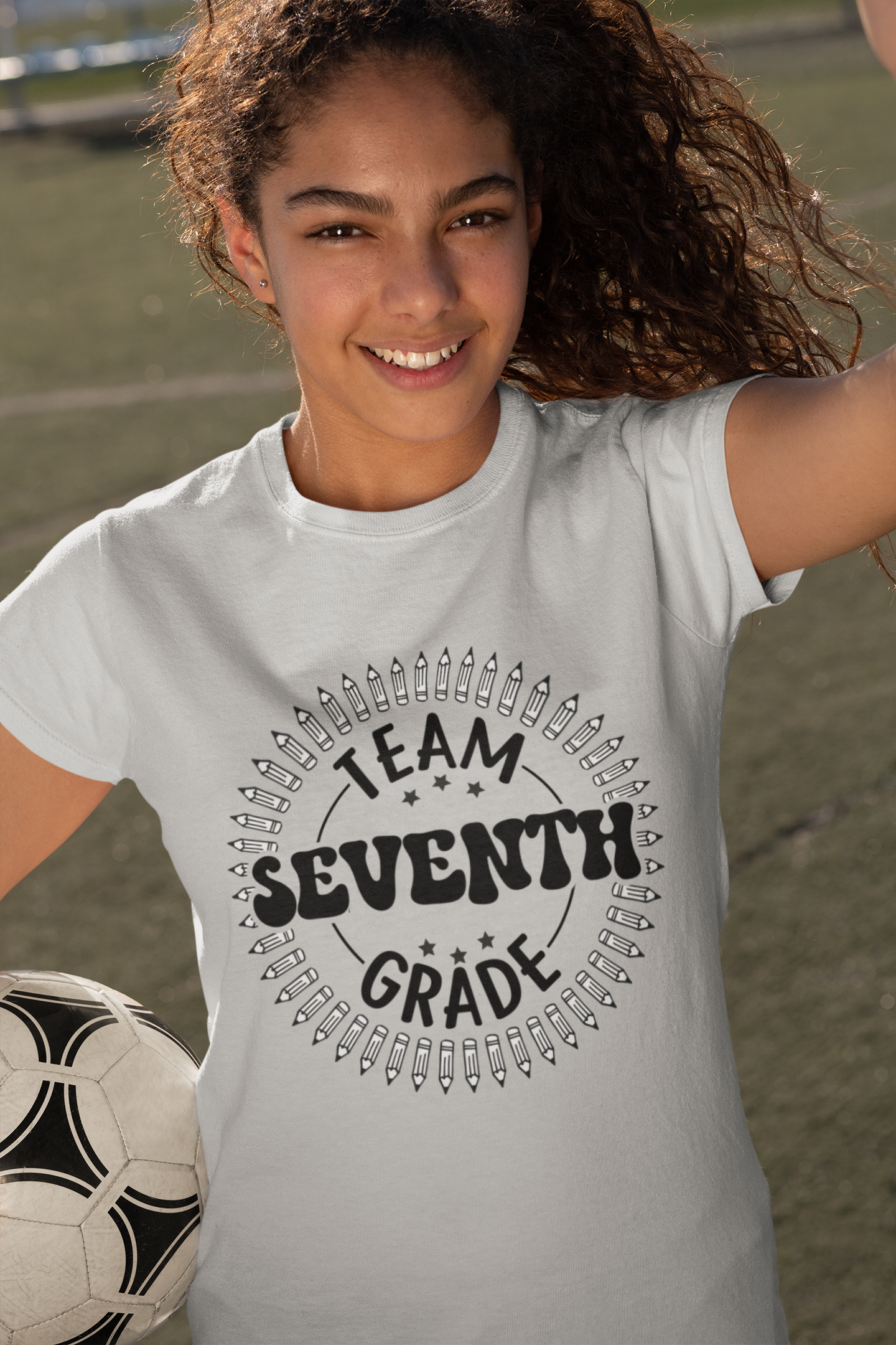 B1.9 - Kids Heavy Cotton™ Tee - Team Seventh School Grade