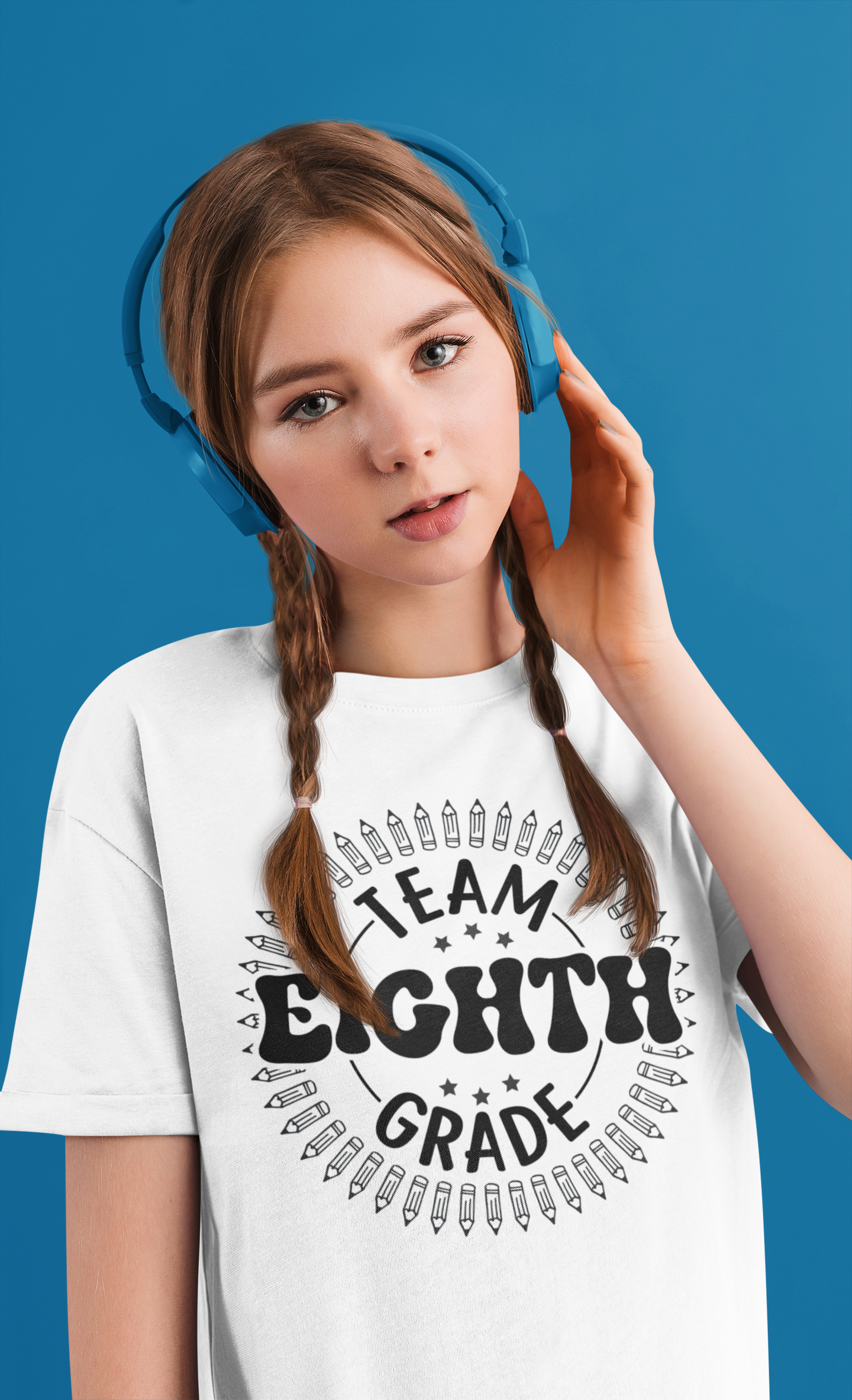 B1.10 - Kids Heavy Cotton™ Tee - Team Eighth School Grade