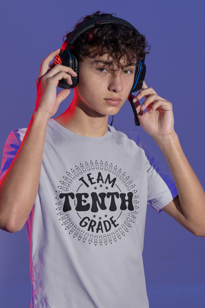 B1.12 - Kids Heavy Cotton™ Tee - Team Tenth School Grade