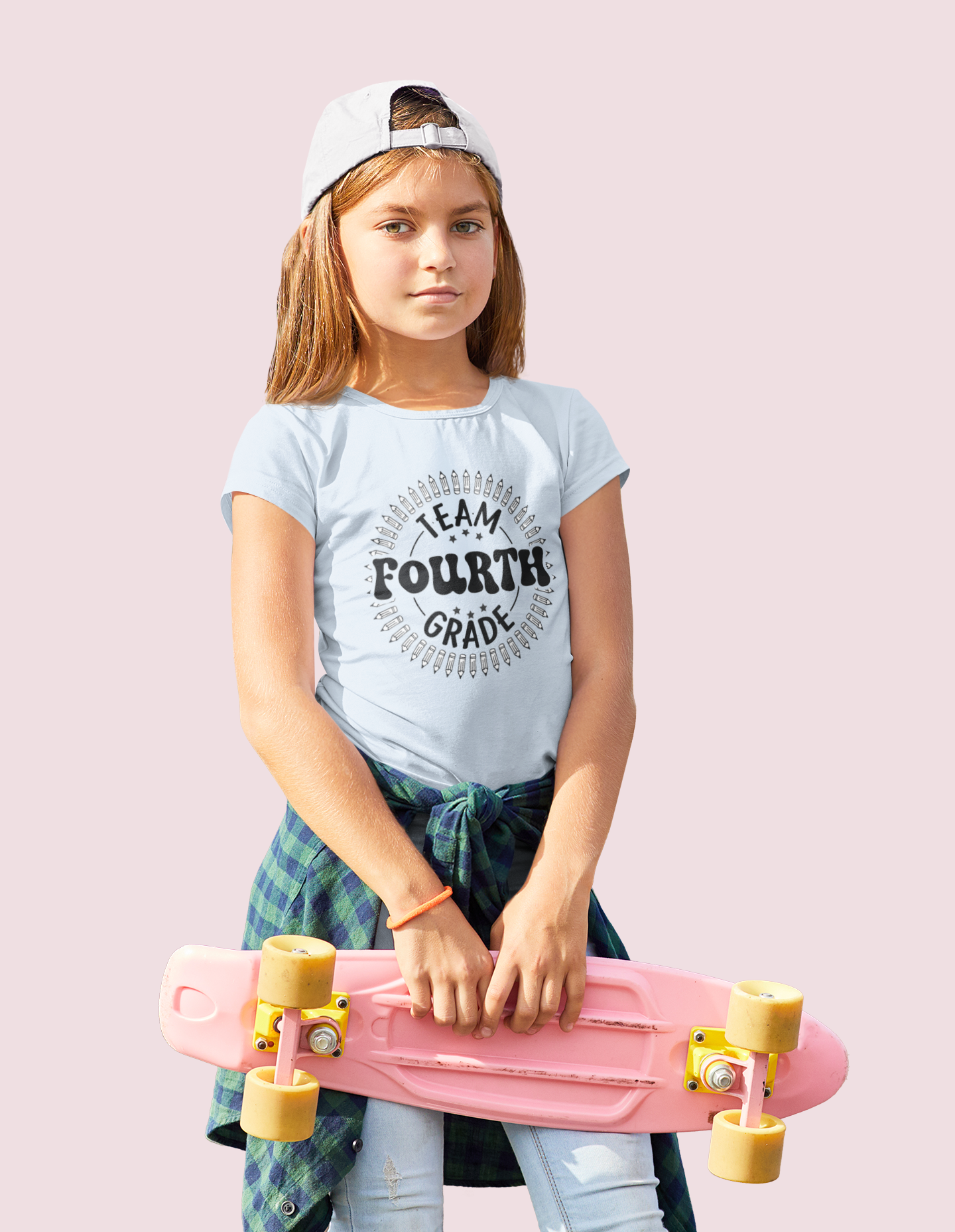 B1.6 - Kids Heavy Cotton™ Tee - Team Fourth School Grade