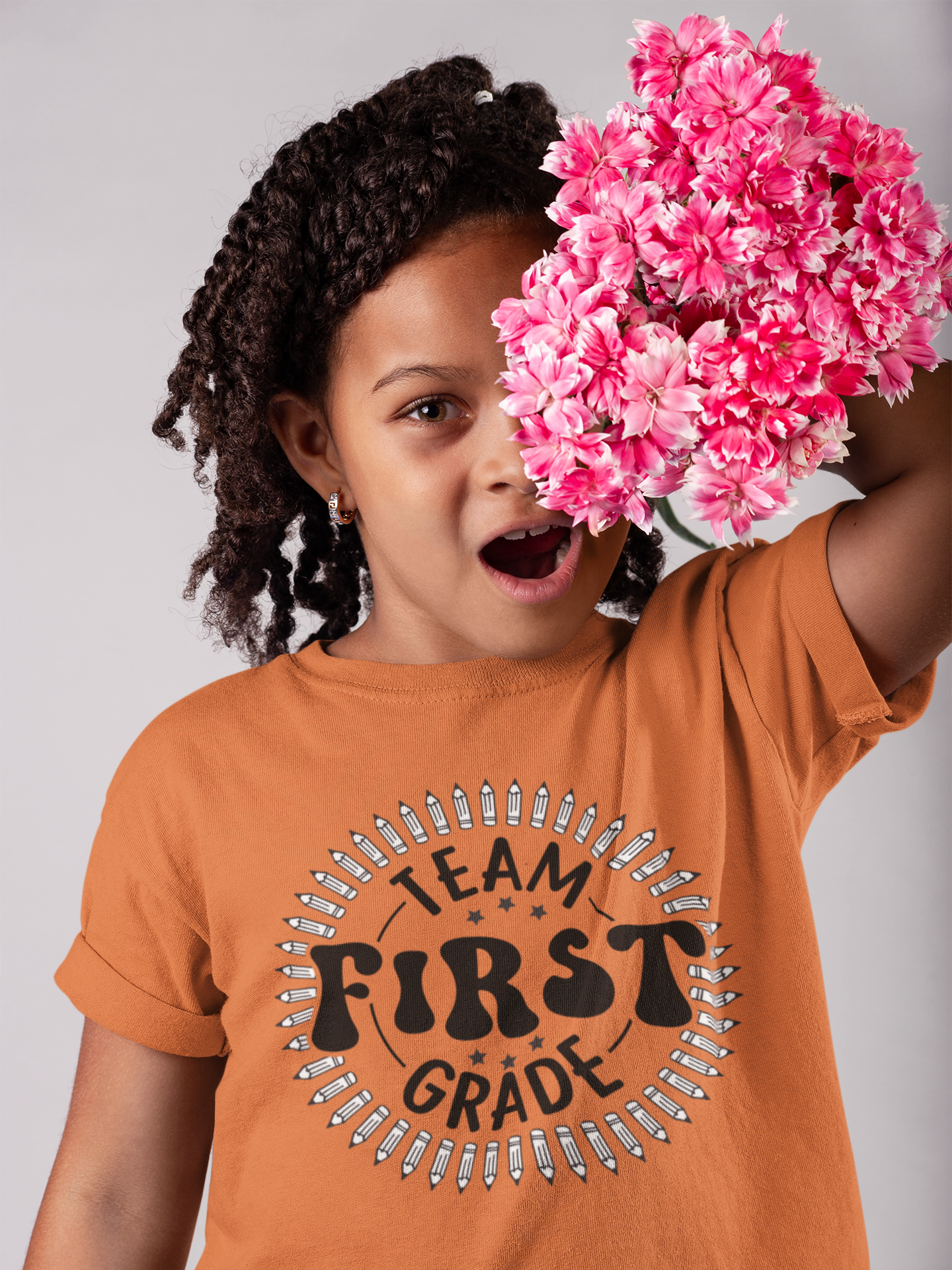 B1.3 - Kids Heavy Cotton™ Tee - Team First School Grade